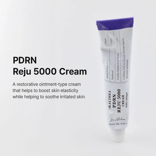 PDRN Reju 5000 Cream tube on a white background
