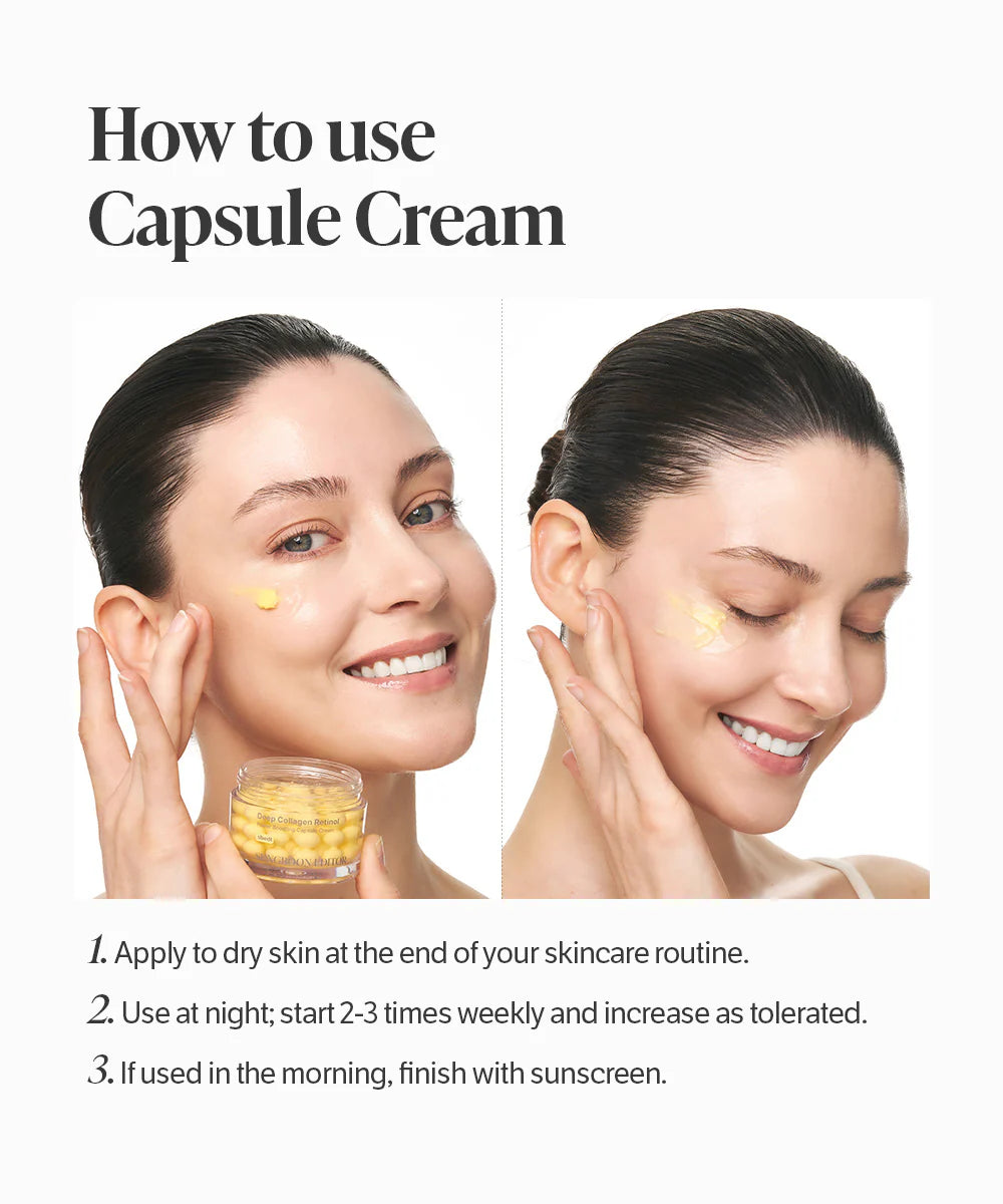 SUNGBOON EDITOR - Deep Collagen Retinol Capsule Cream