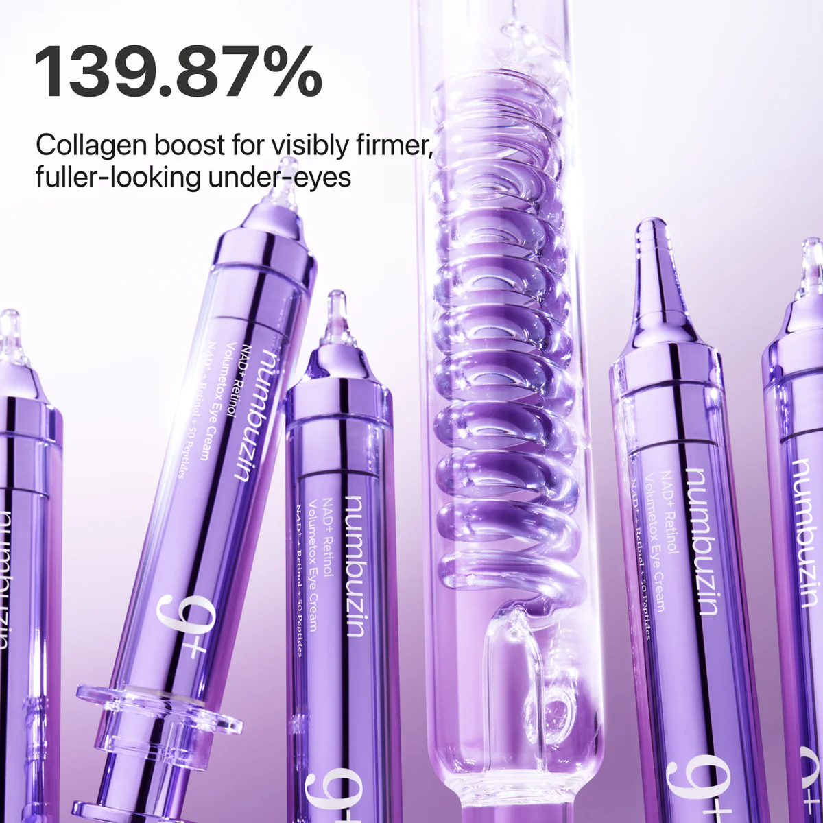 Numbuzin - No.9 NAD+ Retinol Volumetox Eye Cream