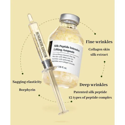 SUNGBOON EDITOR – Silk Peptide Intensive Lifting Ampoule