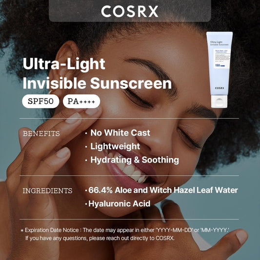 COSRX - Ultra Light Invisible Sunscreeen