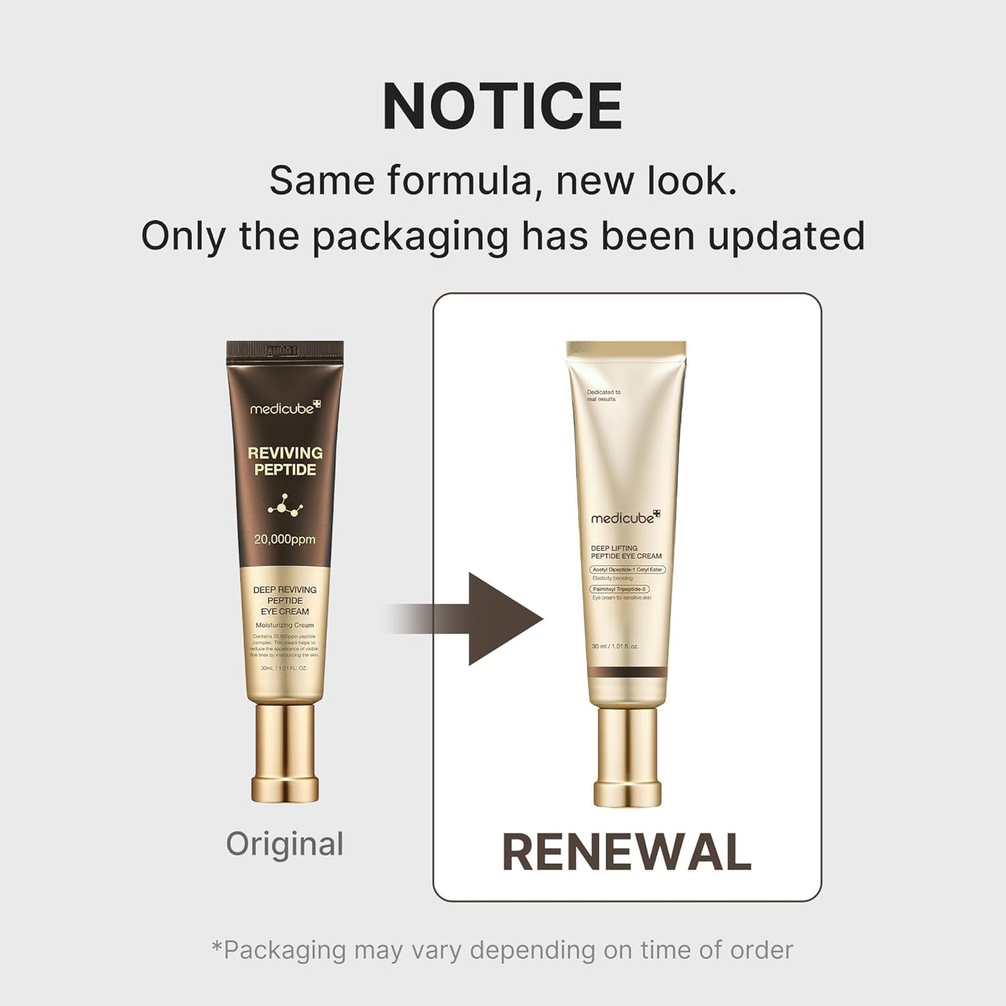 Medicube - Deep Lifting Peptide Eye Cream