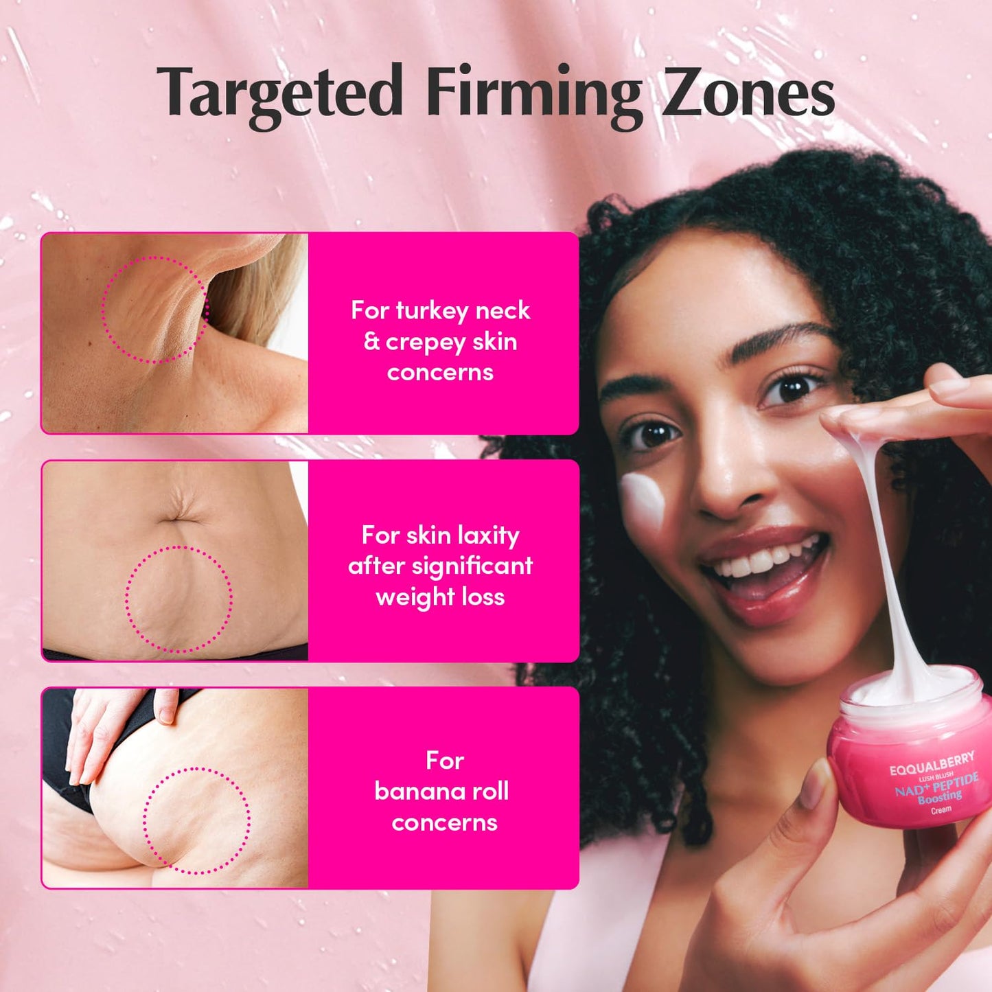 Eqqualberry - NAD+ Peptide Boosting Cream