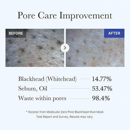 Medicube - Zero Pore Blackhead Mud MaskMedicubeBarehug