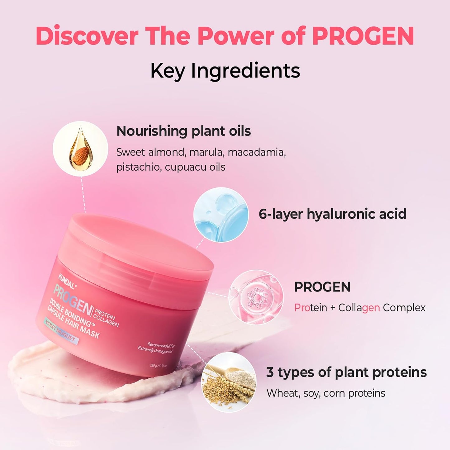 Kundal - Progen Double Bonding Capsule Hair Mask