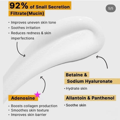 COSRX - Advanced Snail 92 All in One Cream (100g Jar)COSRXBarehug