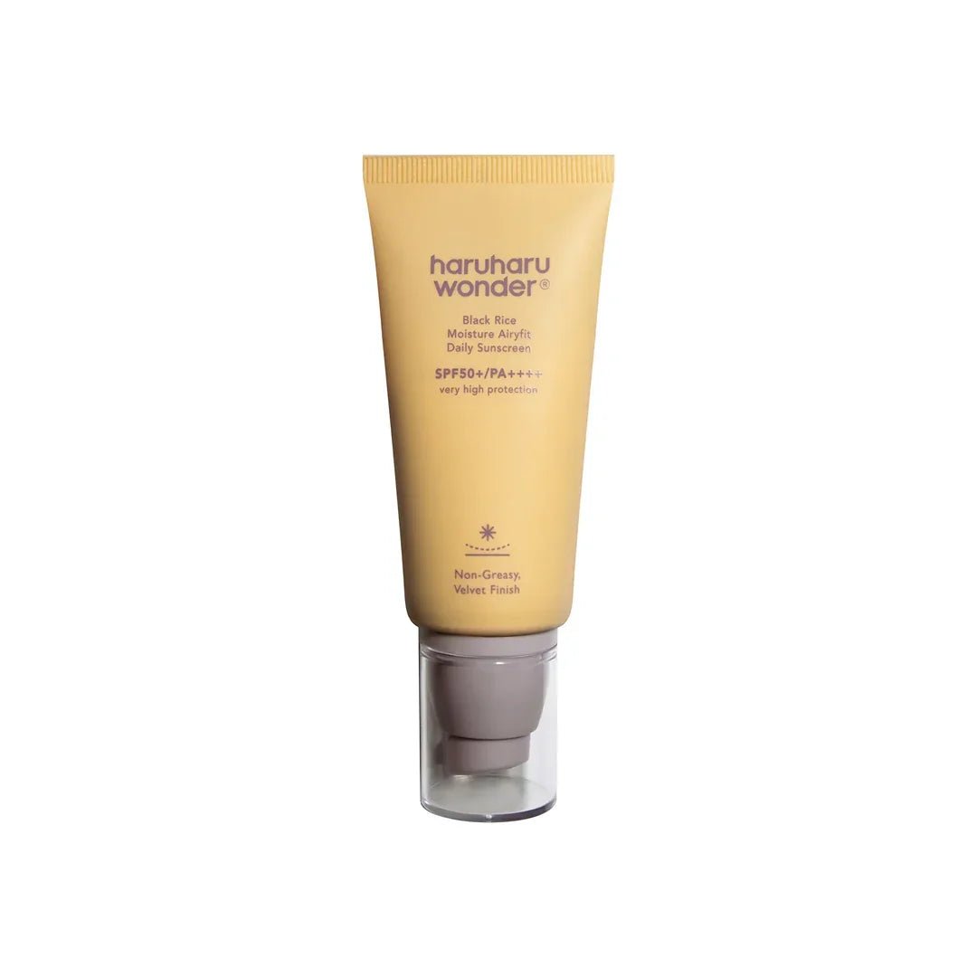 Haruharu Wonder - Black Rice Moisture Airyfit Sunscreen SPF50+ PA++++HaruharuBarehug