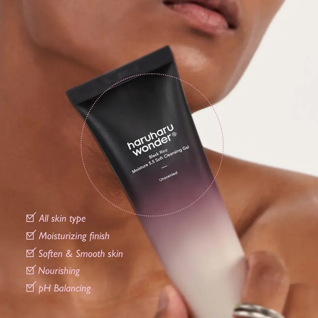 Haruharu Wonder - Black Rice Moisture 5.5 Soft Cleansing GelHaruharuBarehug