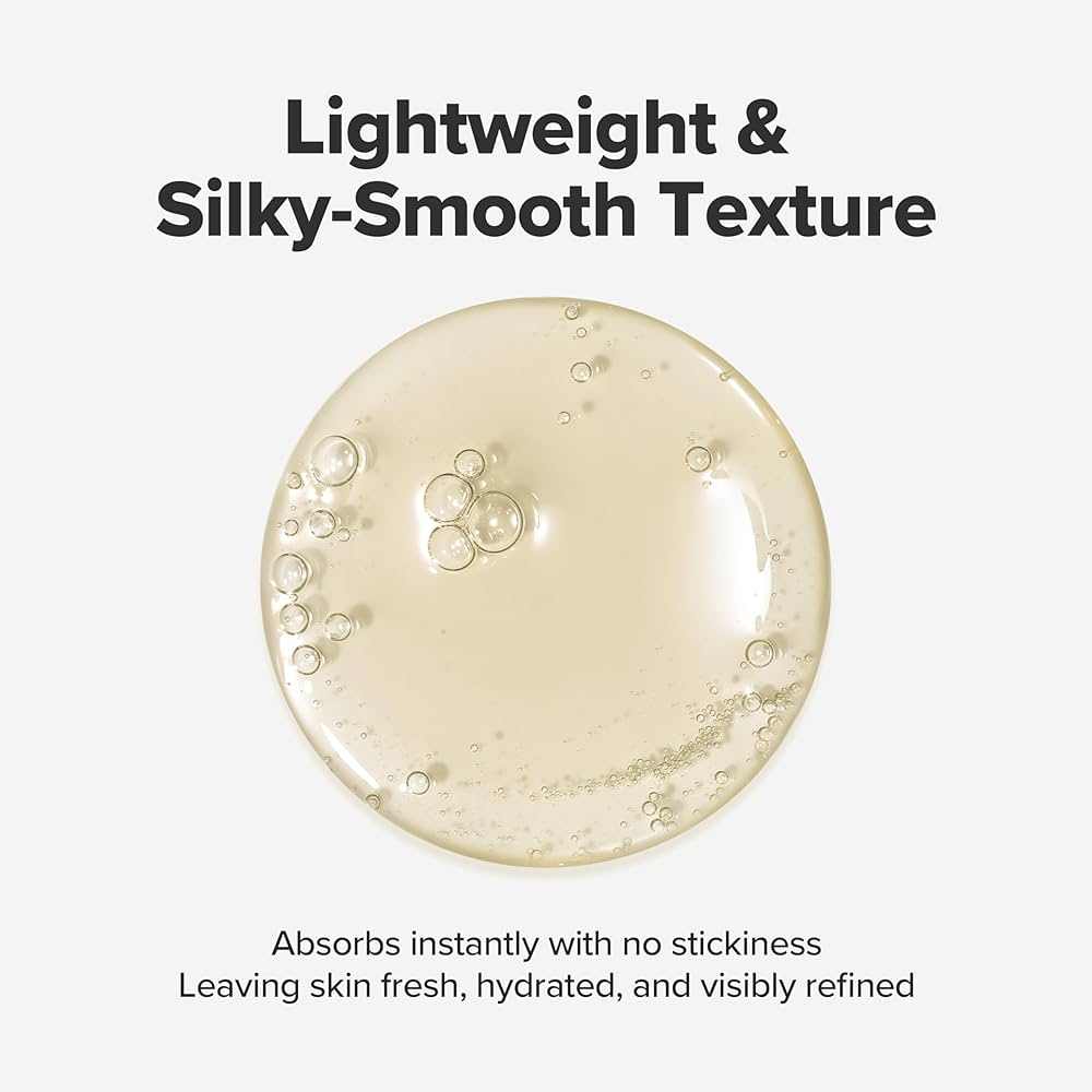 Lightweight and silky-smooth texture with bubbles on a white background