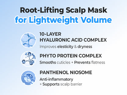 Kundal - Airy Volume Hyaluron Capsule Scalp Mask