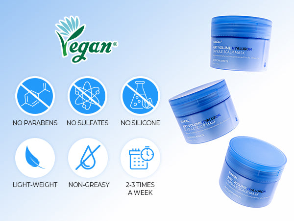 Kundal - Airy Volume Hyaluron Capsule Scalp Mask