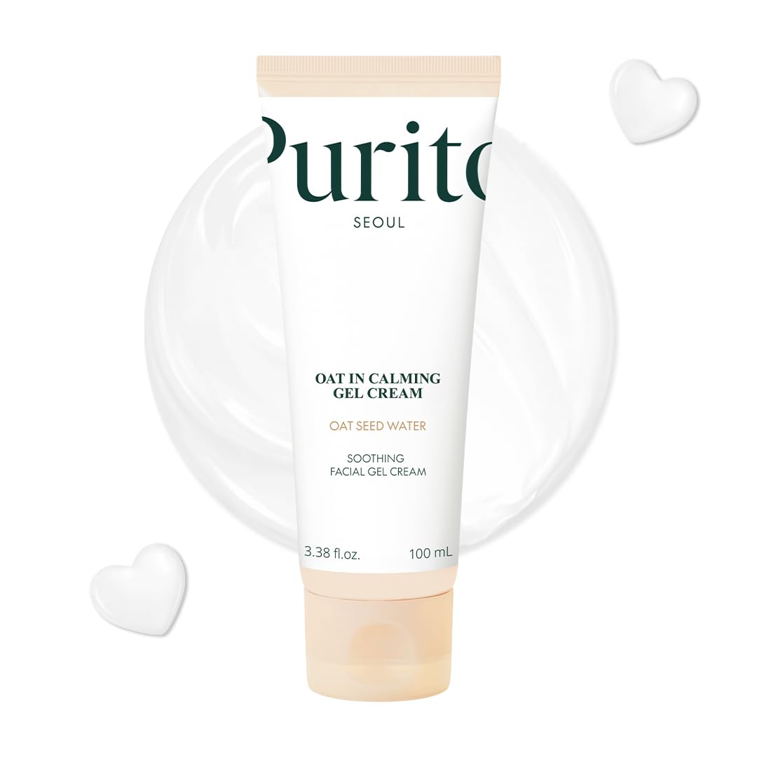 Purito Oat Calming Gel Cream tube on a white background