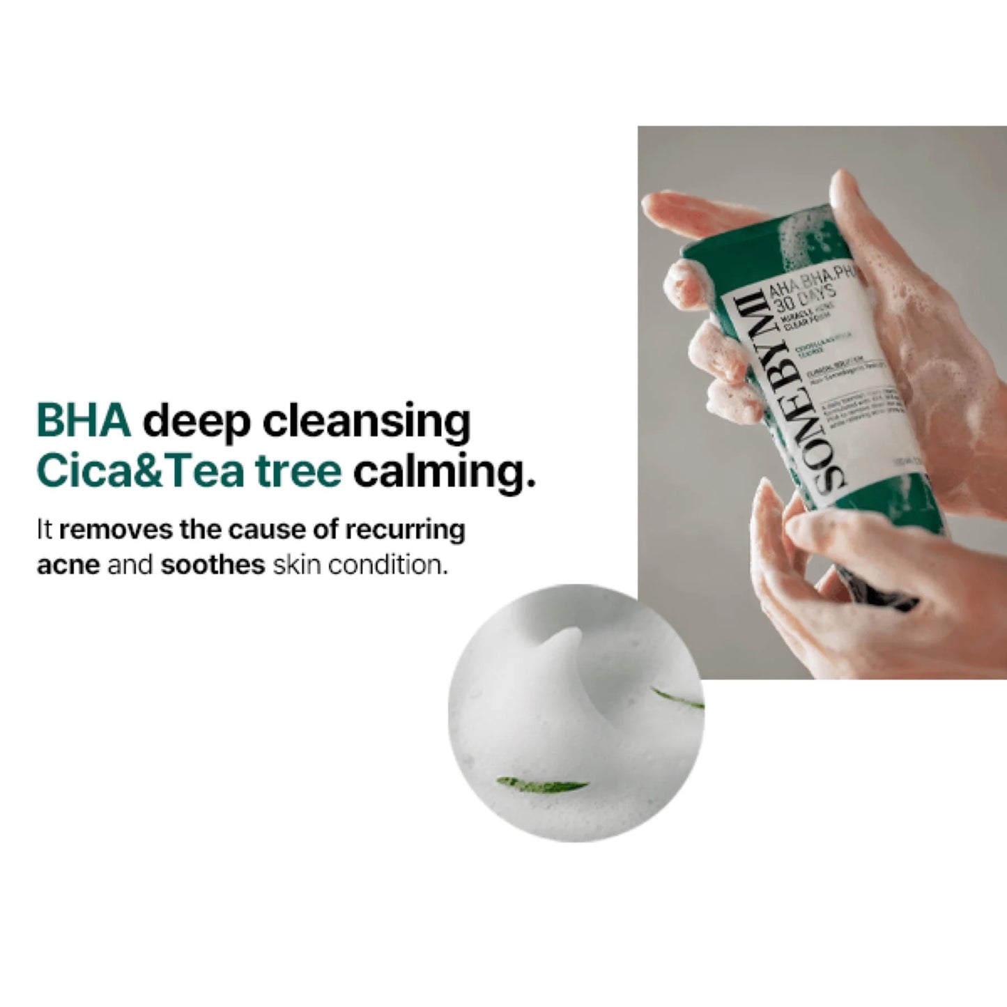 Some by Mi - AHA BHA PHA 30 days Miracle Foam Cleanser
