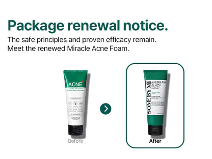 Some by Mi - AHA BHA PHA 30 days Miracle Foam Cleanser