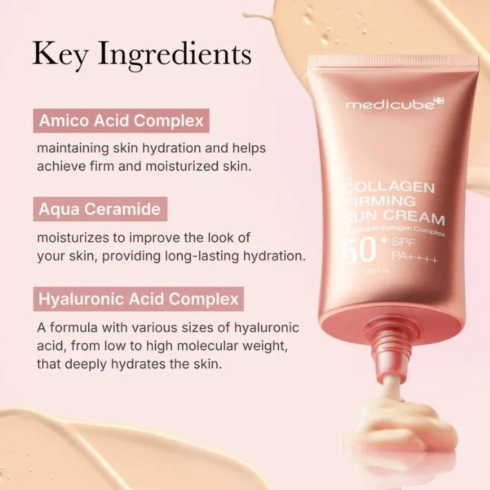 Medicube - Collagen Firming Sun Cream SPF 50+ PA++++