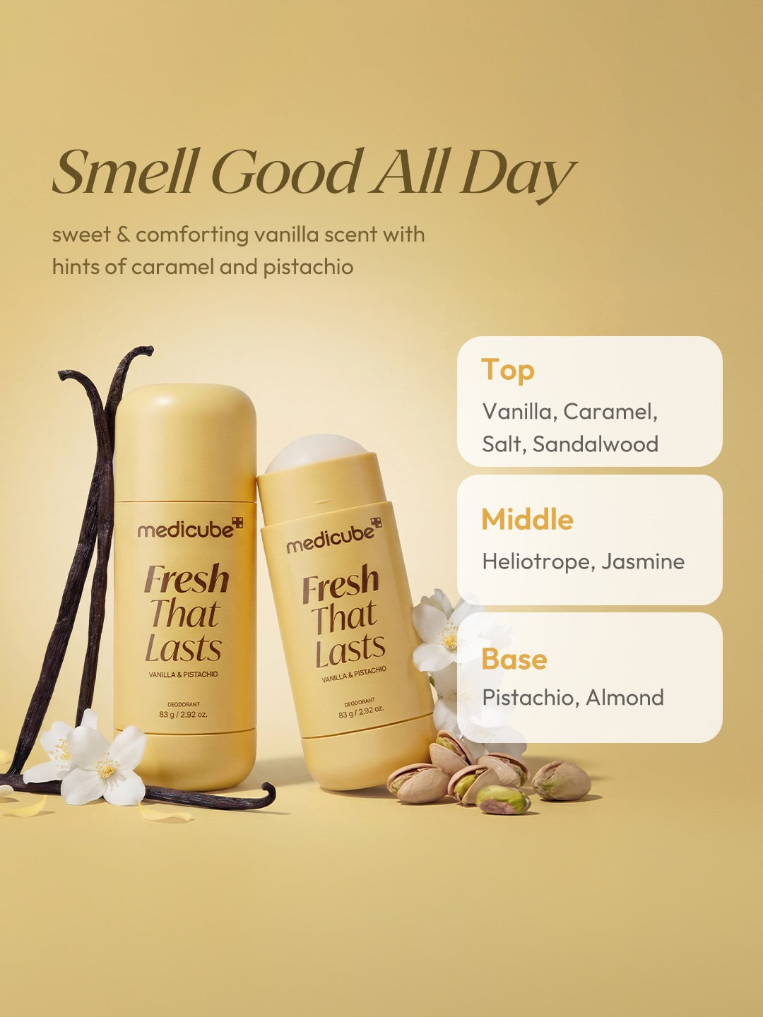 Medicube - Vanilla & Pistachio Deodorant