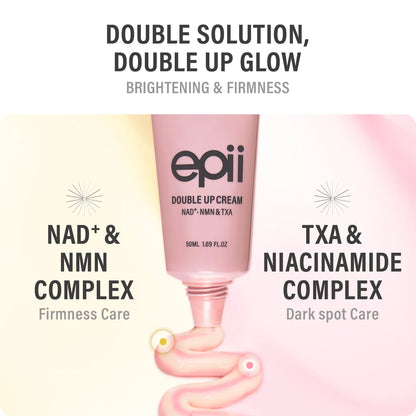 Epii - Double Up Cream - Nad+. NMN & Txa