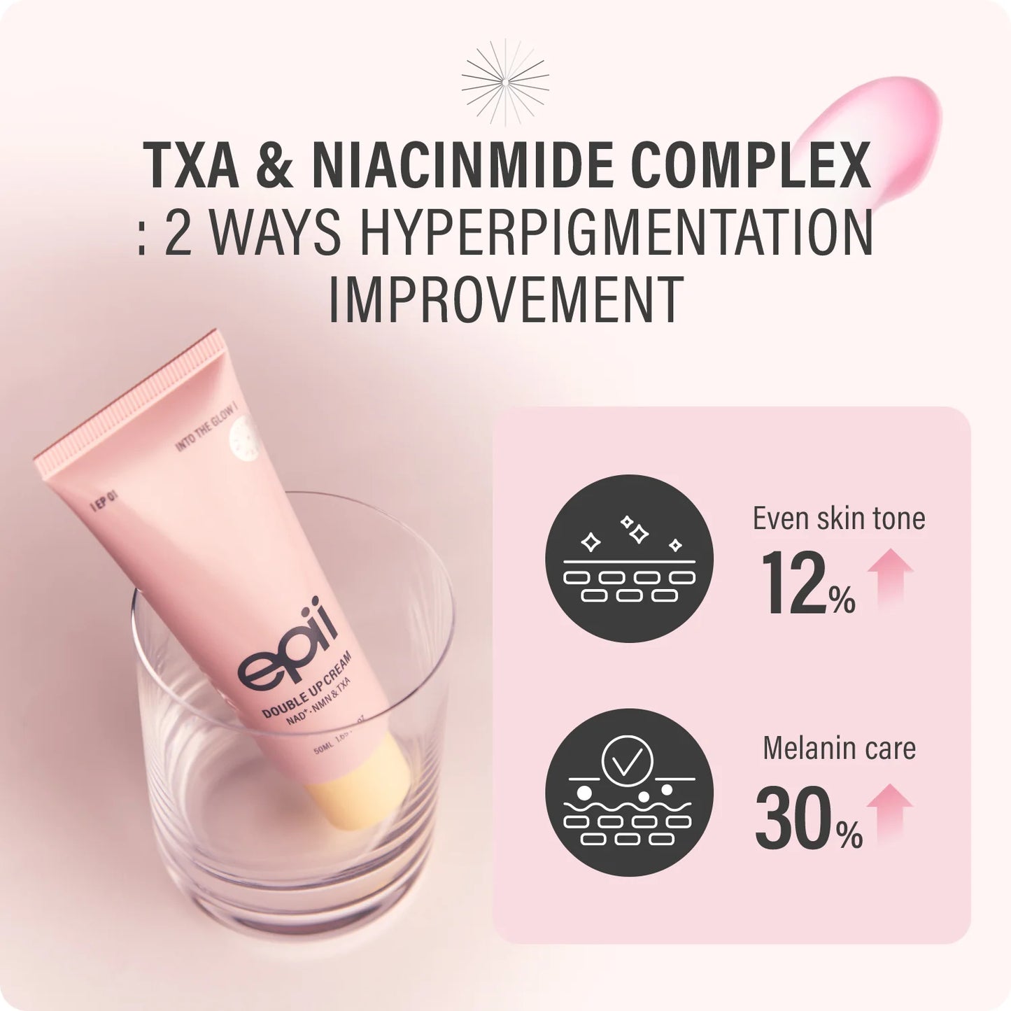 Epii - Double Up Cream - Nad+. NMN & Txa