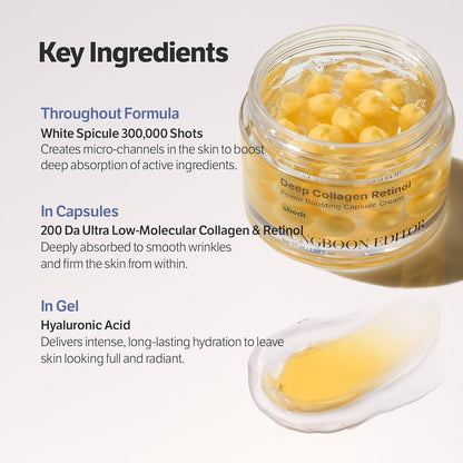 SUNGBOON EDITOR - Deep Collagen Retinol Capsule Cream