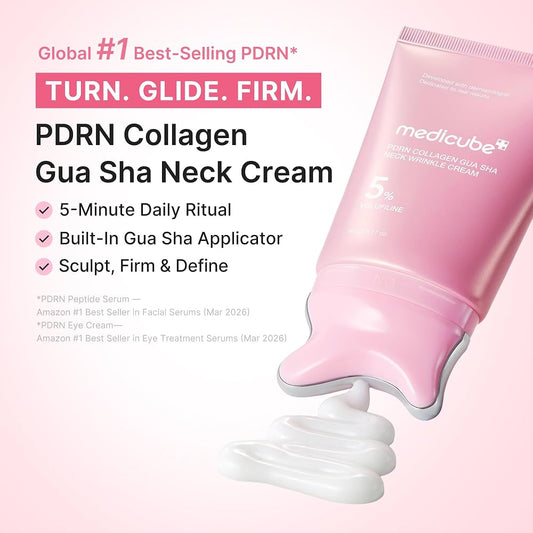 Medicube - PDRN Collagen Gua Sha Neck Wrinkle Cream