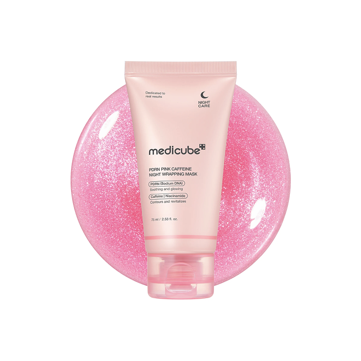 Medicube - PDRN Pink Caffeine Overnight Wrapping Mask